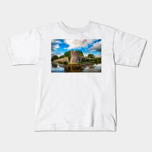 The Walls of the Bishop's Palace, Wells Kids T-Shirt